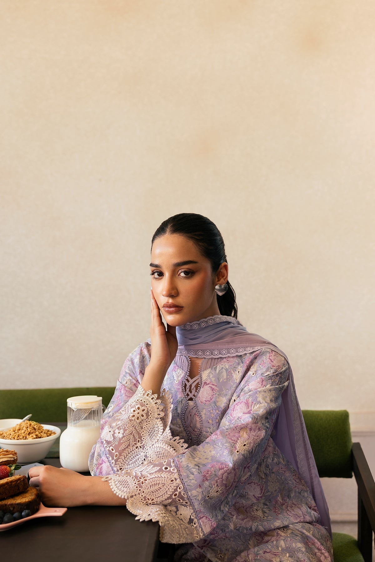 Afrozeh | Day Break | Dust Lit - by - Libasekhas UK - Registered Vendor of : Afrozeh - 100% Original Designer Dresss