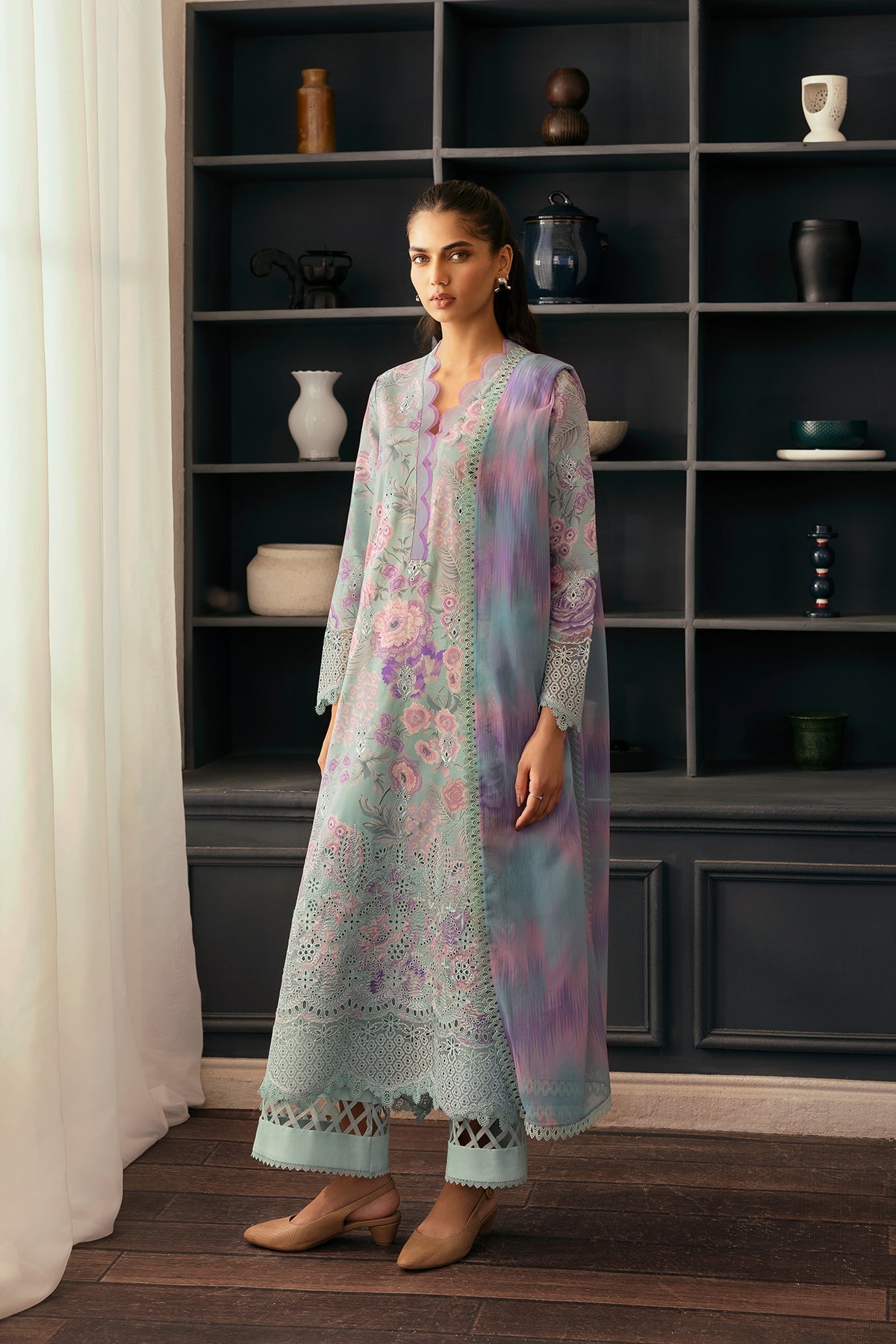 Afrozeh | Day Break | Light Drenched - by - Libasekhas UK - Registered Vendor of : Afrozeh - 100% Original Designer Dresss