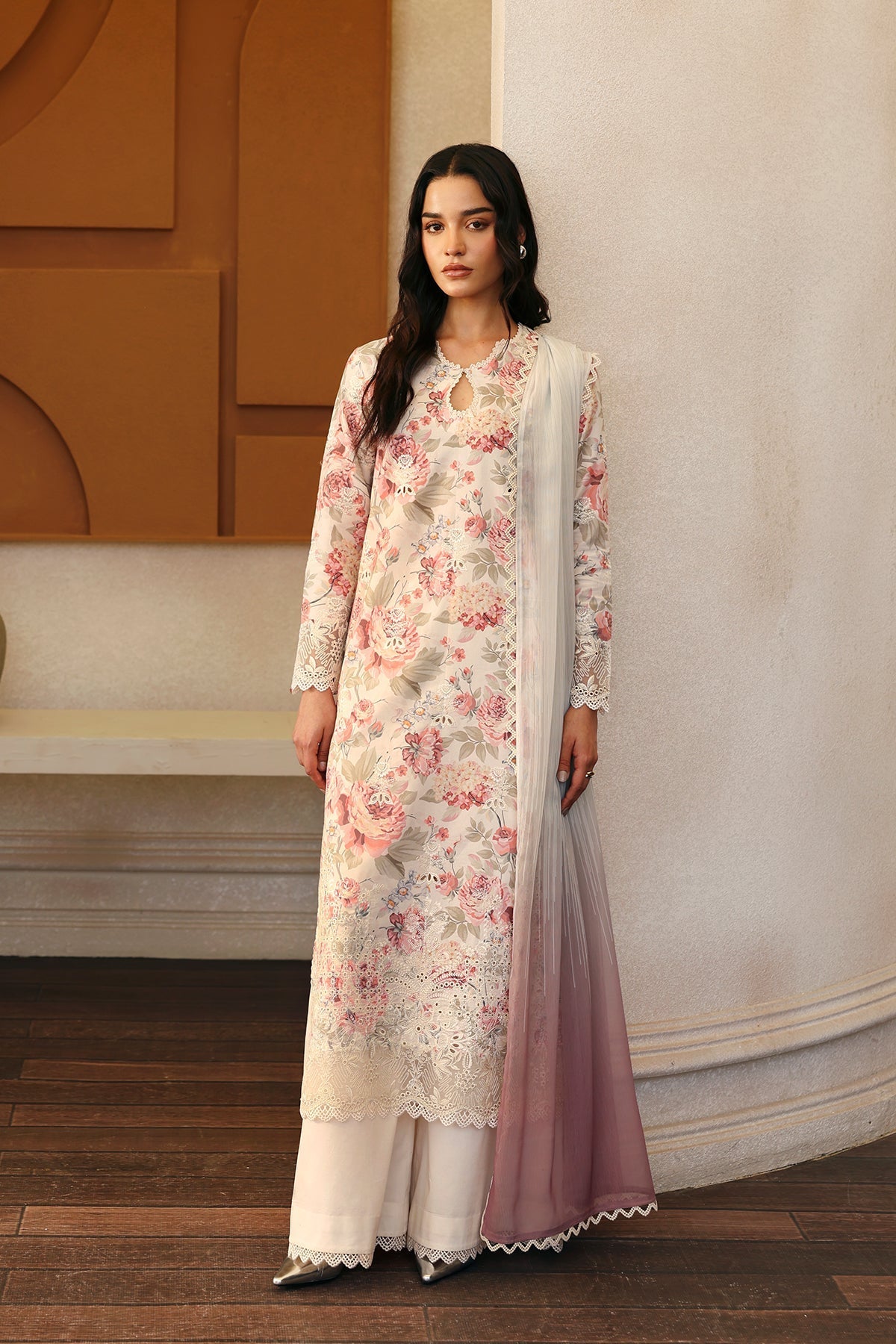 Afrozeh | Day Break | Horizon Faded - by - Libasekhas UK - Registered Vendor of : Afrozeh - 100% Original Designer Dresss