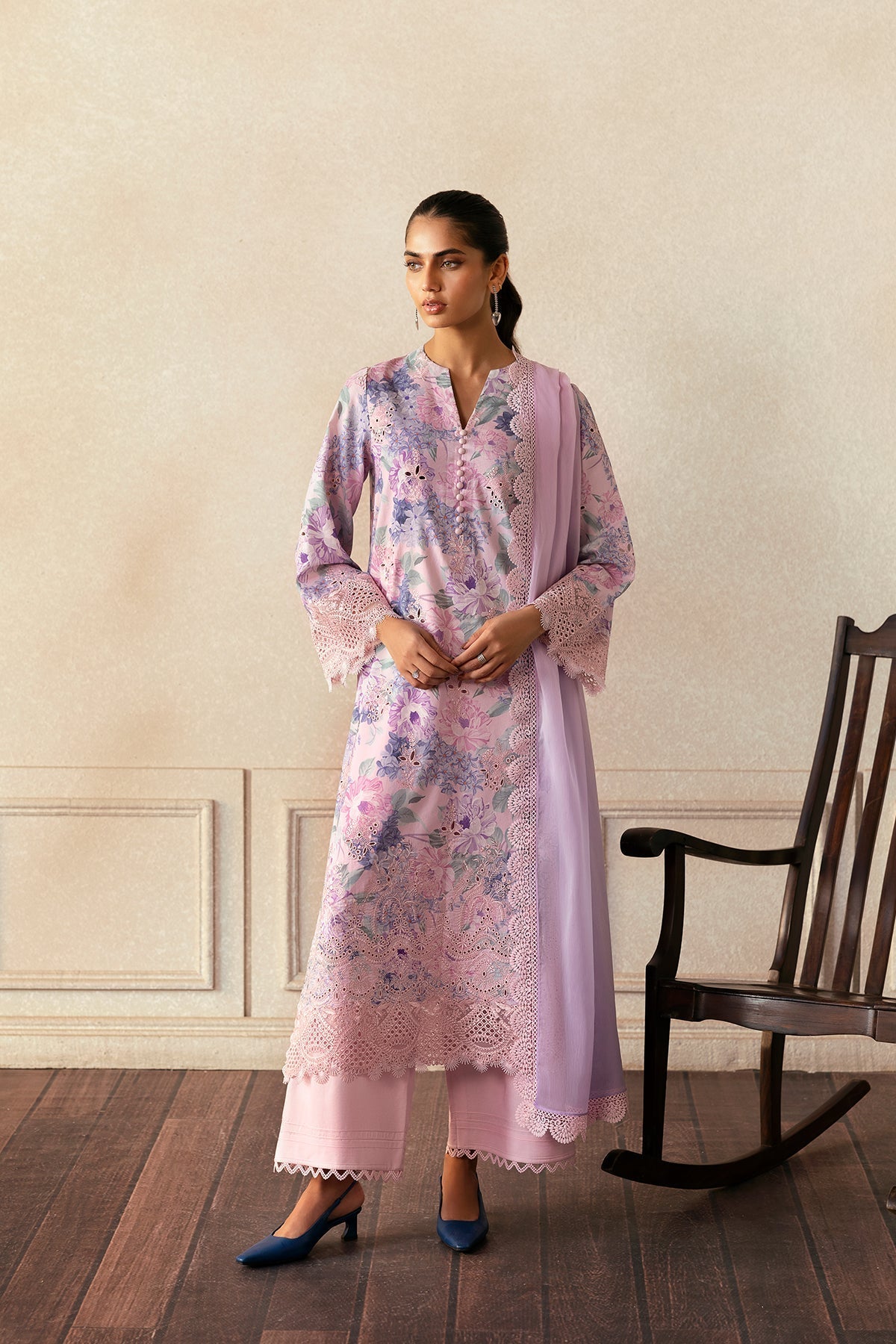 Afrozeh | Day Break | Cloud Kissed - by - Libasekhas UK - Registered Vendor of : Afrozeh - 100% Original Designer Dresss