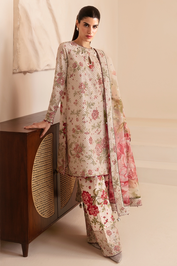 Jazmin | Formals Collection | Raw Silk UR-7034 - by - Libasekhas UK - Registered Vendor of : Jazmin - 100% Original Designer Dresss