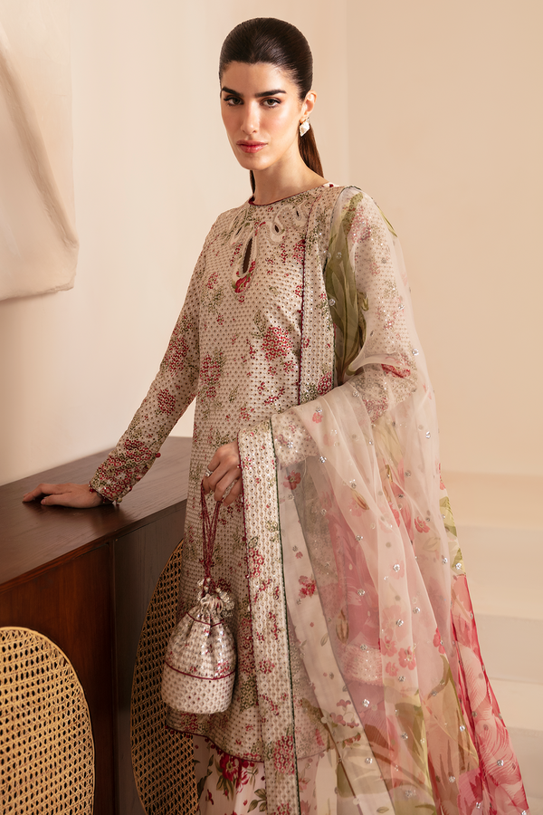 Jazmin | Formals Collection | Raw Silk UR-7034 - by - Libasekhas UK - Registered Vendor of : Jazmin - 100% Original Designer Dresss