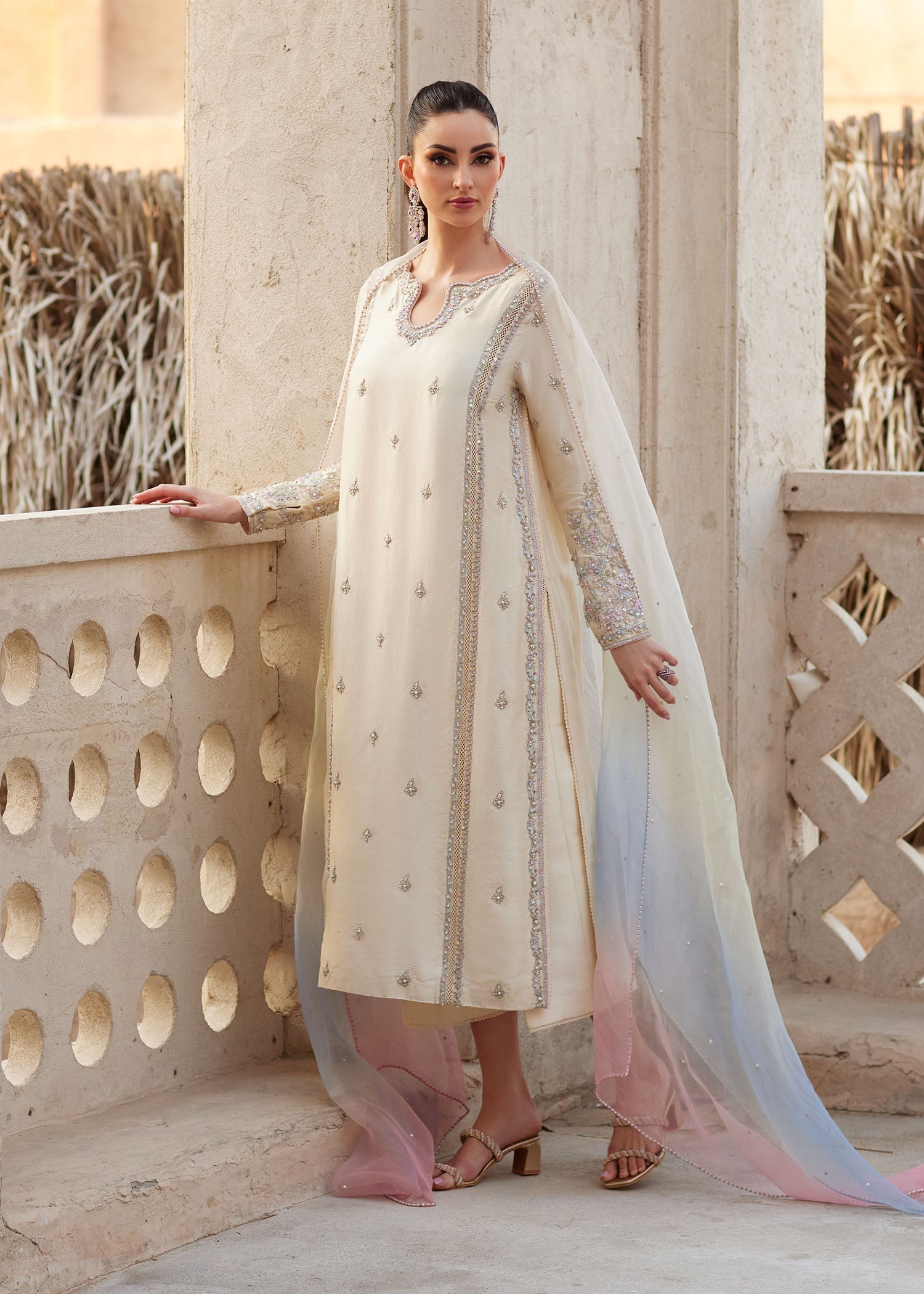 Kanwal Malik | Ghina Luxury Pret | Reham - by Libasekhas UK - Registered Vendor of : Kanwal Malik - 100% Original Designer Dress