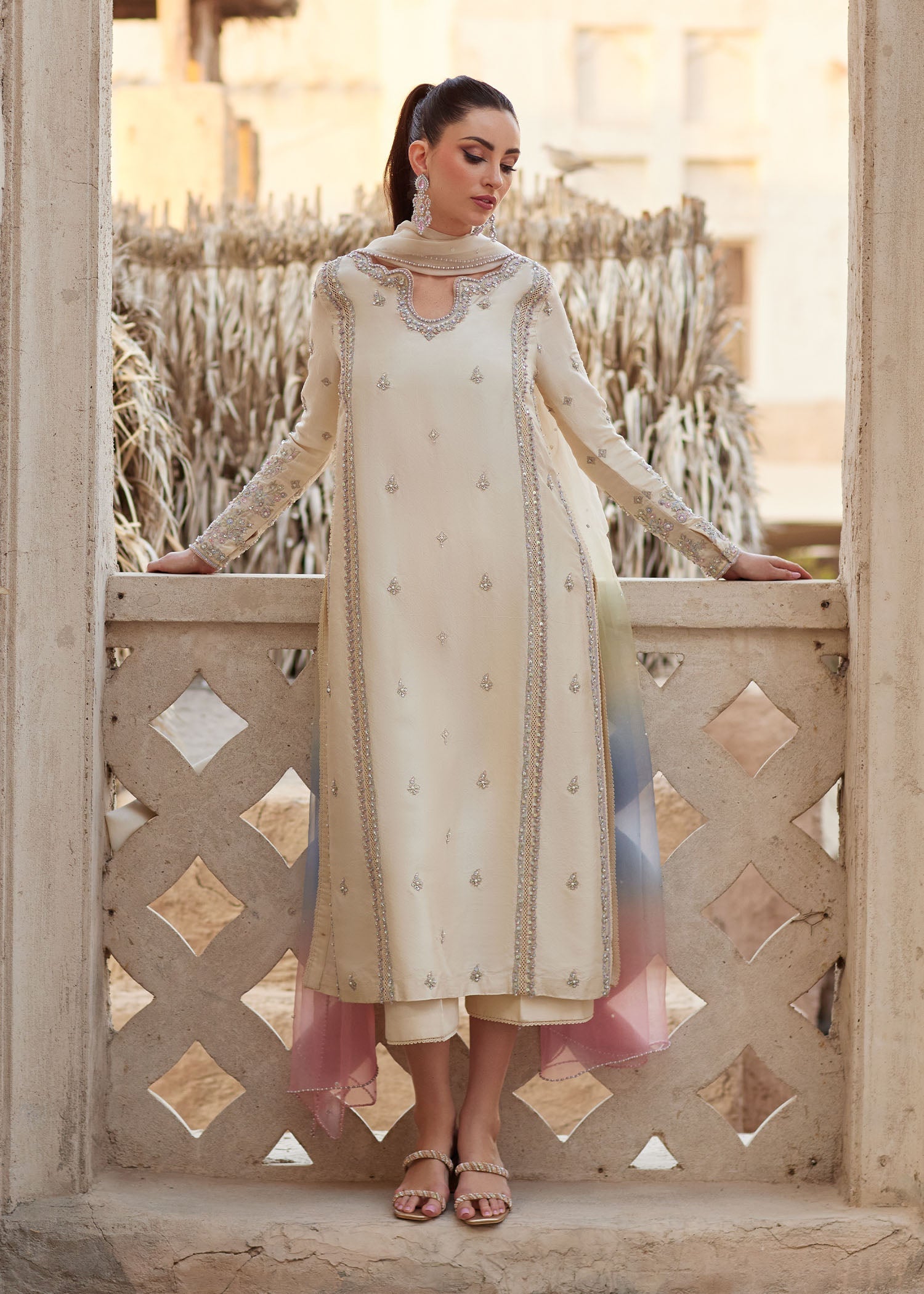 Kanwal Malik | Ghina Luxury Pret | Reham - by Libasekhas UK - Registered Vendor of : Kanwal Malik - 100% Original Designer Dress