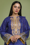 Zellbury | Unstitched 2 Piece Lawn | Embroidered Shirt Dupatta - 1688 - by - Libasekhas UK - Registered Vendor of : Zellbury Women - 100% Original Designer Dresss