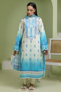 Zellbury | Unstitched 2 Piece Lawn | Embroidered Shirt Dupatta - 1694 - by - Libasekhas UK - Registered Vendor of : Zellbury Women - 100% Original Designer Dresss