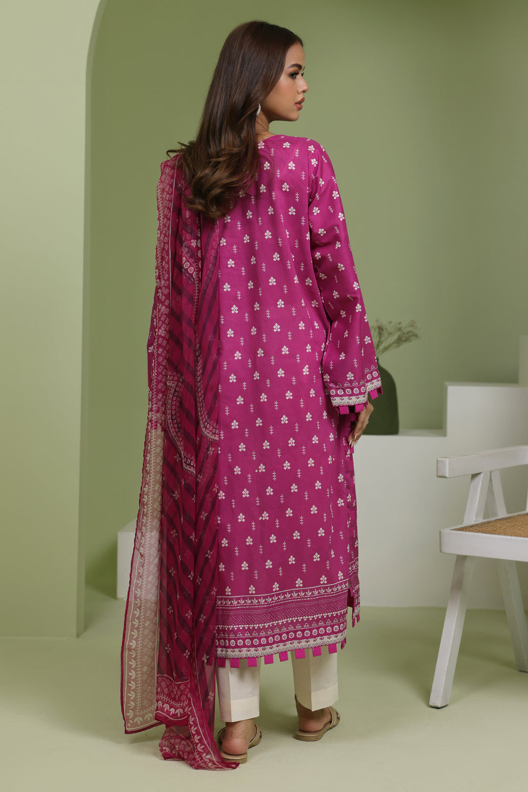 Zellbury | Unstitched 2 Piece Lawn | Embroidered Shirt Dupatta - 1717 - by - Libasekhas UK - Registered Vendor of : Zellbury Women - 100% Original Designer Dresss
