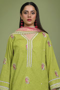 Zellbury | Unstitched 3 Piece Lawn | Embroidered Shirt Shalwar Dupatta - 1462 - by - Libasekhas UK - Registered Vendor of : Zellbury Women - 100% Original Designer Dresss