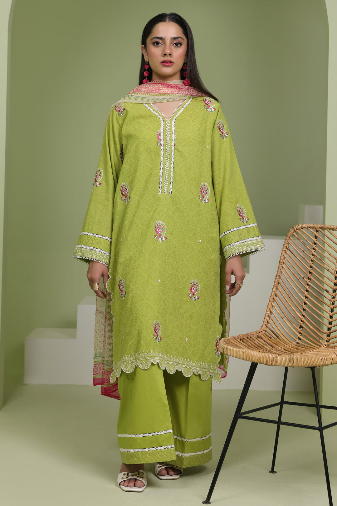 Zellbury | Unstitched 3 Piece Lawn | Embroidered Shirt Shalwar Dupatta - 1462 - by - Libasekhas UK - Registered Vendor of : Zellbury Women - 100% Original Designer Dresss