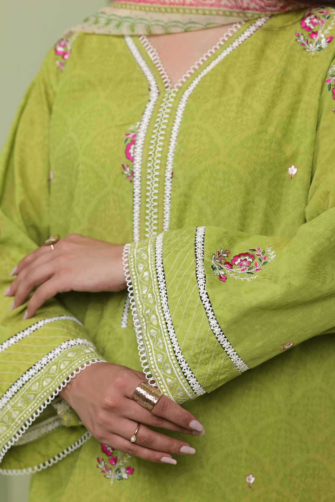 Zellbury | Unstitched 3 Piece Lawn | Embroidered Shirt Shalwar Dupatta - 1462 - by - Libasekhas UK - Registered Vendor of : Zellbury Women - 100% Original Designer Dresss