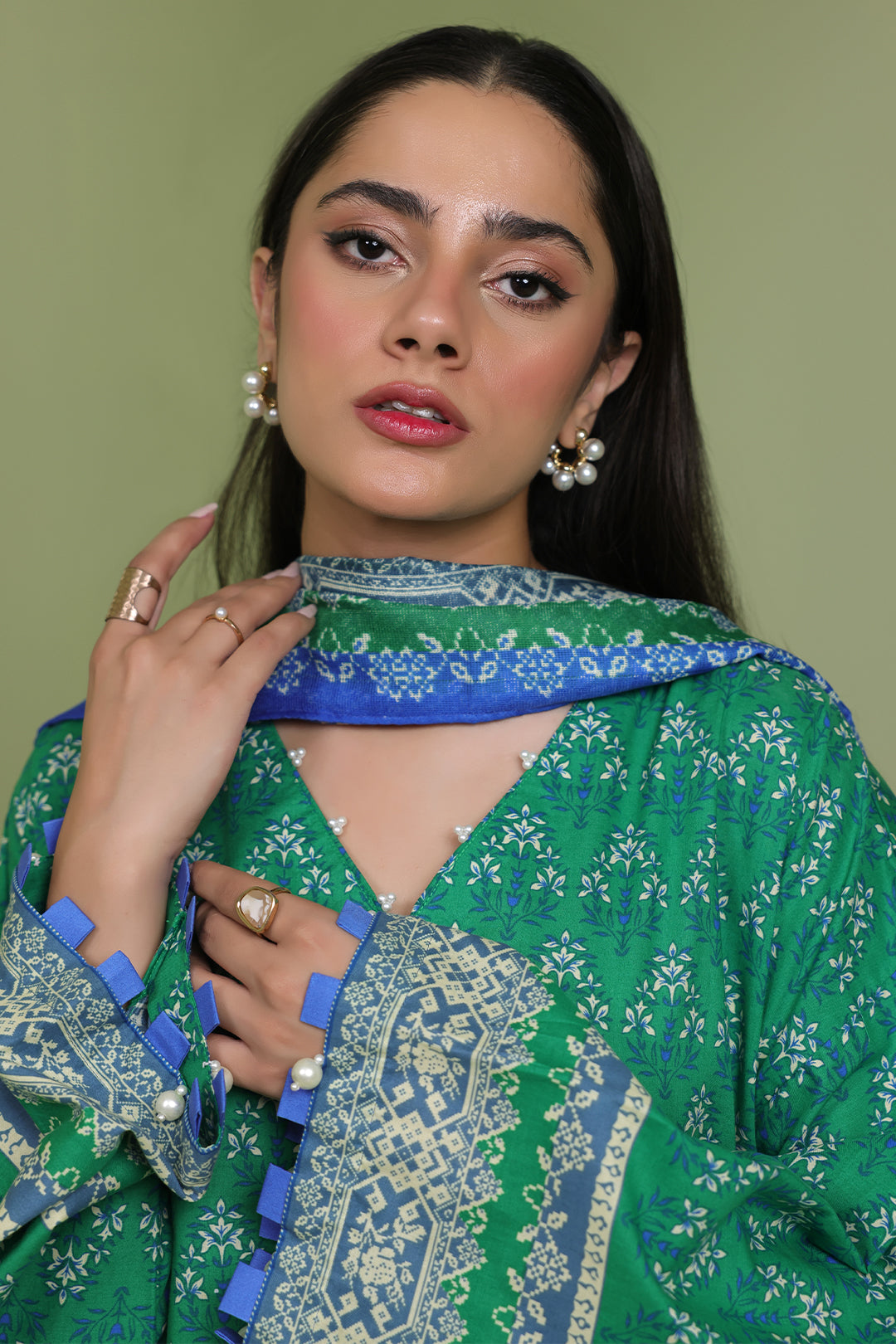 Zellbury | Unstitched 3 Piece Lawn | Shirt Shalwar Dupatta - 1697 - by - Libasekhas UK - Registered Vendor of : Zellbury Women - 100% Original Designer Dresss