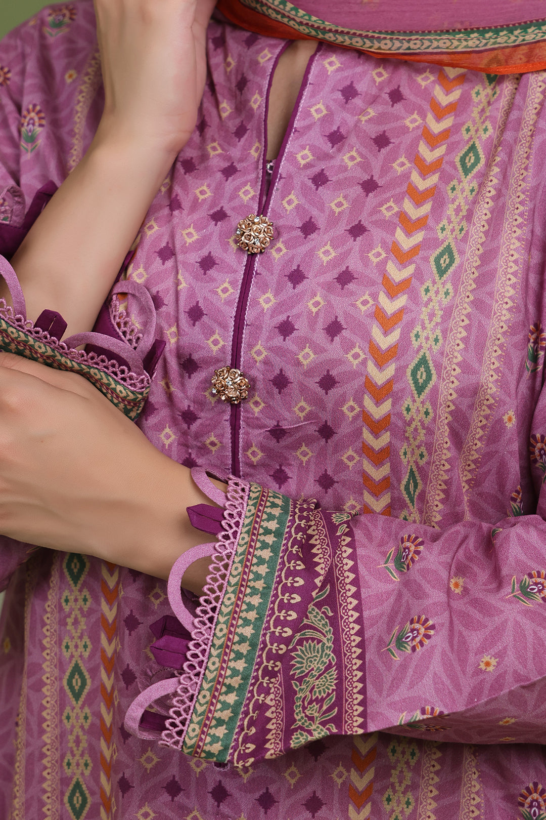 Zellbury | Unstitched 3 Piece Lawn | Shirt Shalwar Dupatta - 1718 - by - Libasekhas UK - Registered Vendor of : Zellbury Women - 100% Original Designer Dresss