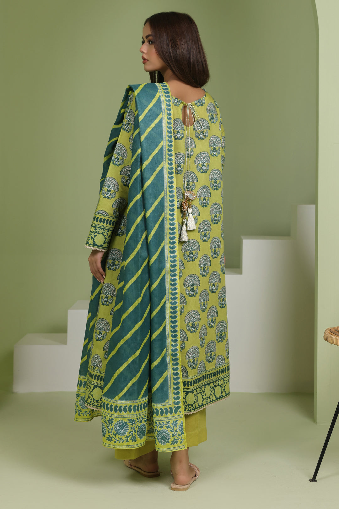 Zellbury | Unstitched 3 Piece Lawn | Shirt Shalwar Dupatta - 1720 - by - Libasekhas UK - Registered Vendor of : Zellbury Women - 100% Original Designer Dresss