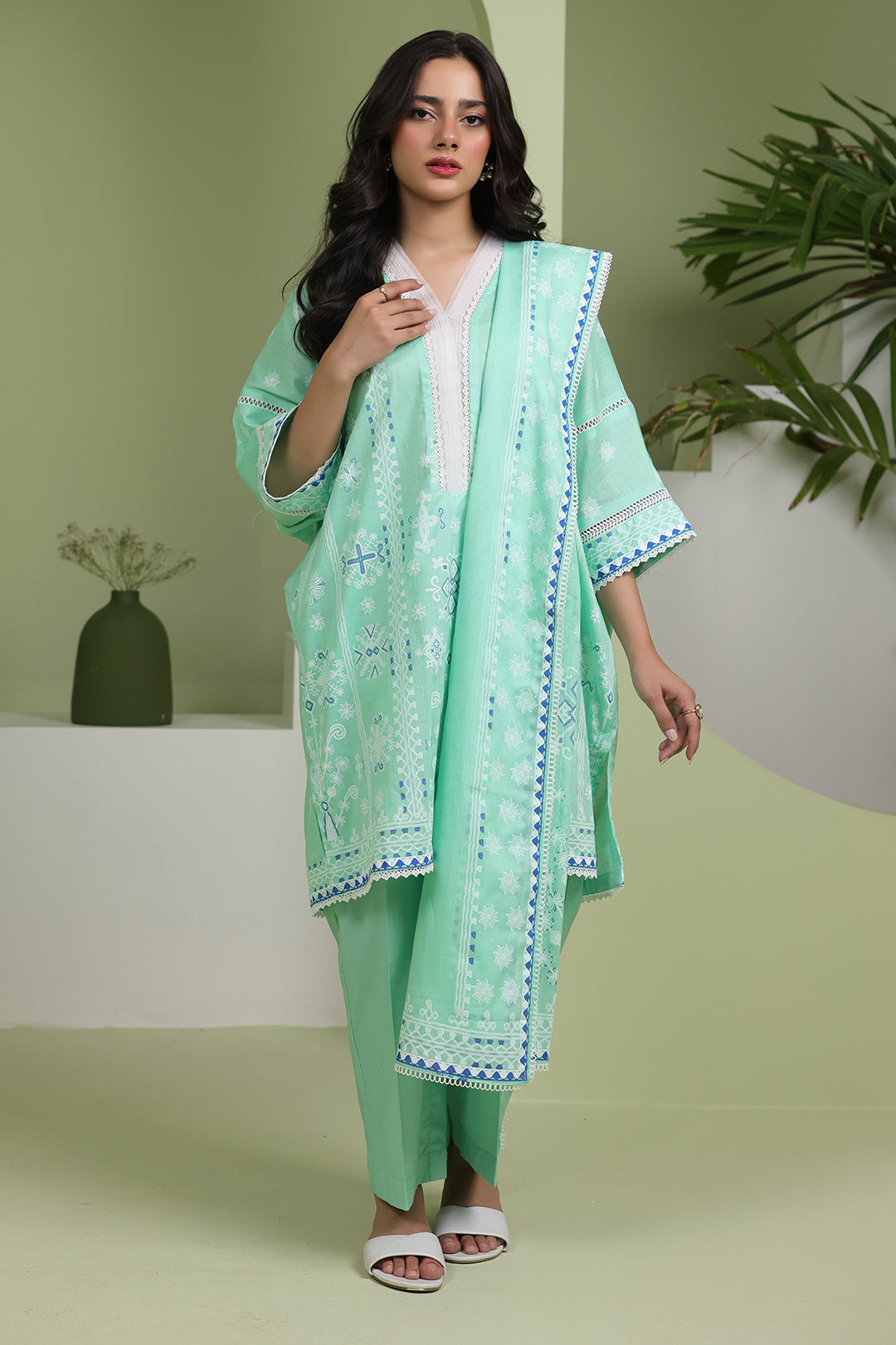 Zellbury | Unstitched 3 Piece Slub | Shirt Shalwar Dupatta - 1240 - by - Libasekhas UK - Registered Vendor of : Zellbury Women - 100% Original Designer Dresss