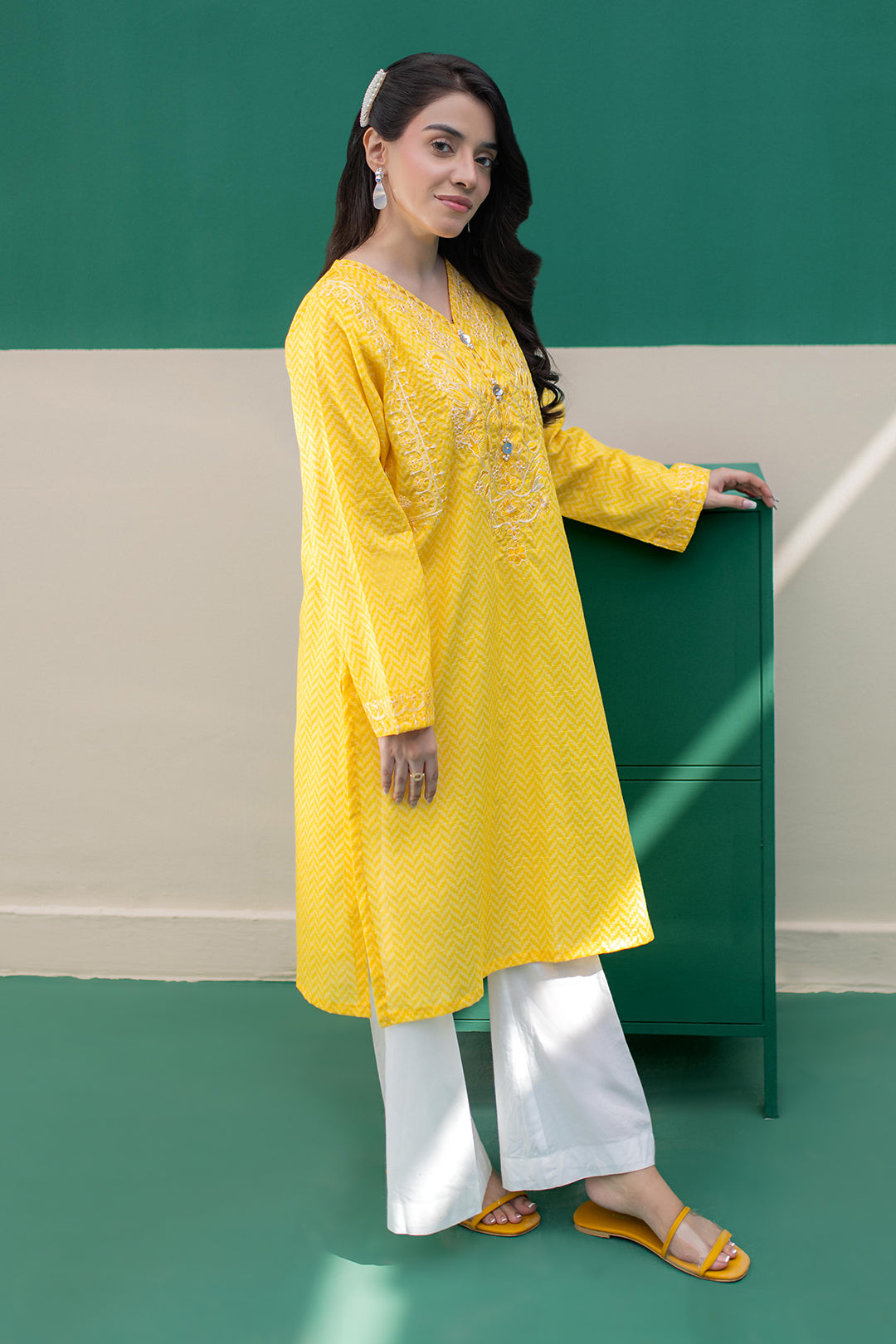Zellbury | Summer Pret | Embroidered Kurta - 2895 - by - Libasekhas UK - Registered Vendor of : Zellbury Women - 100% Original Designer Dresss