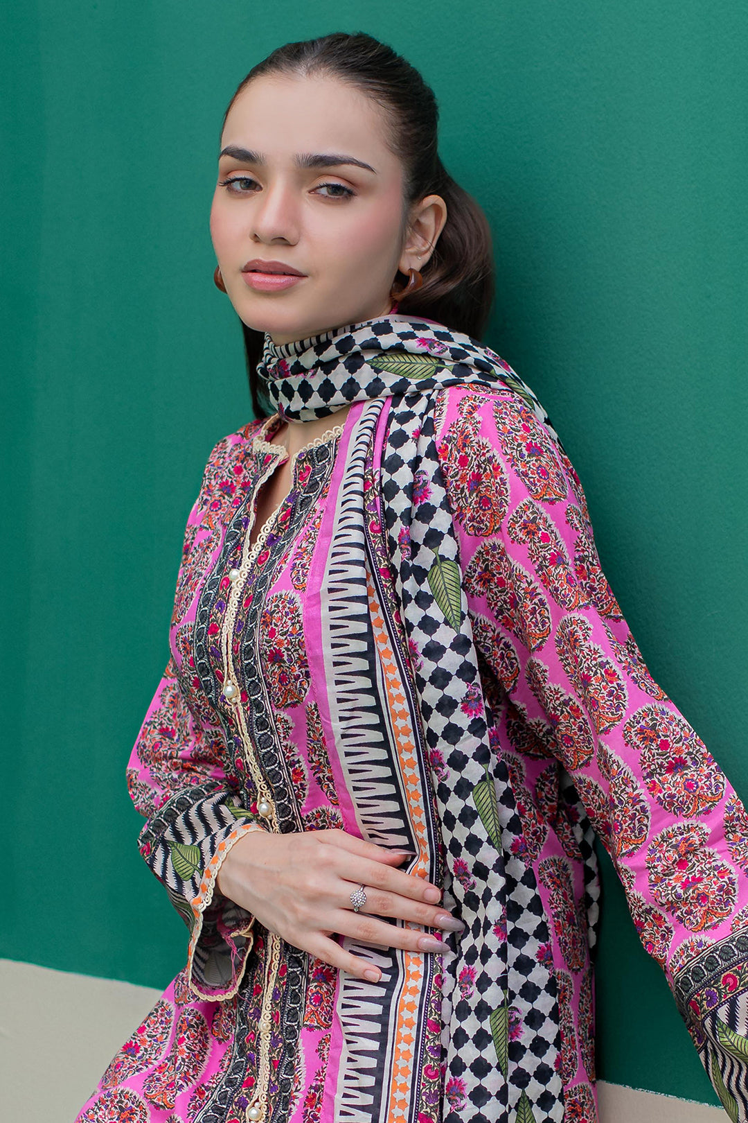 Zellbury | Summer Pret | Kurta Dupatta Trouser - 2830 - by - Libasekhas UK - Registered Vendor of : Zellbury Women - 100% Original Designer Dresss