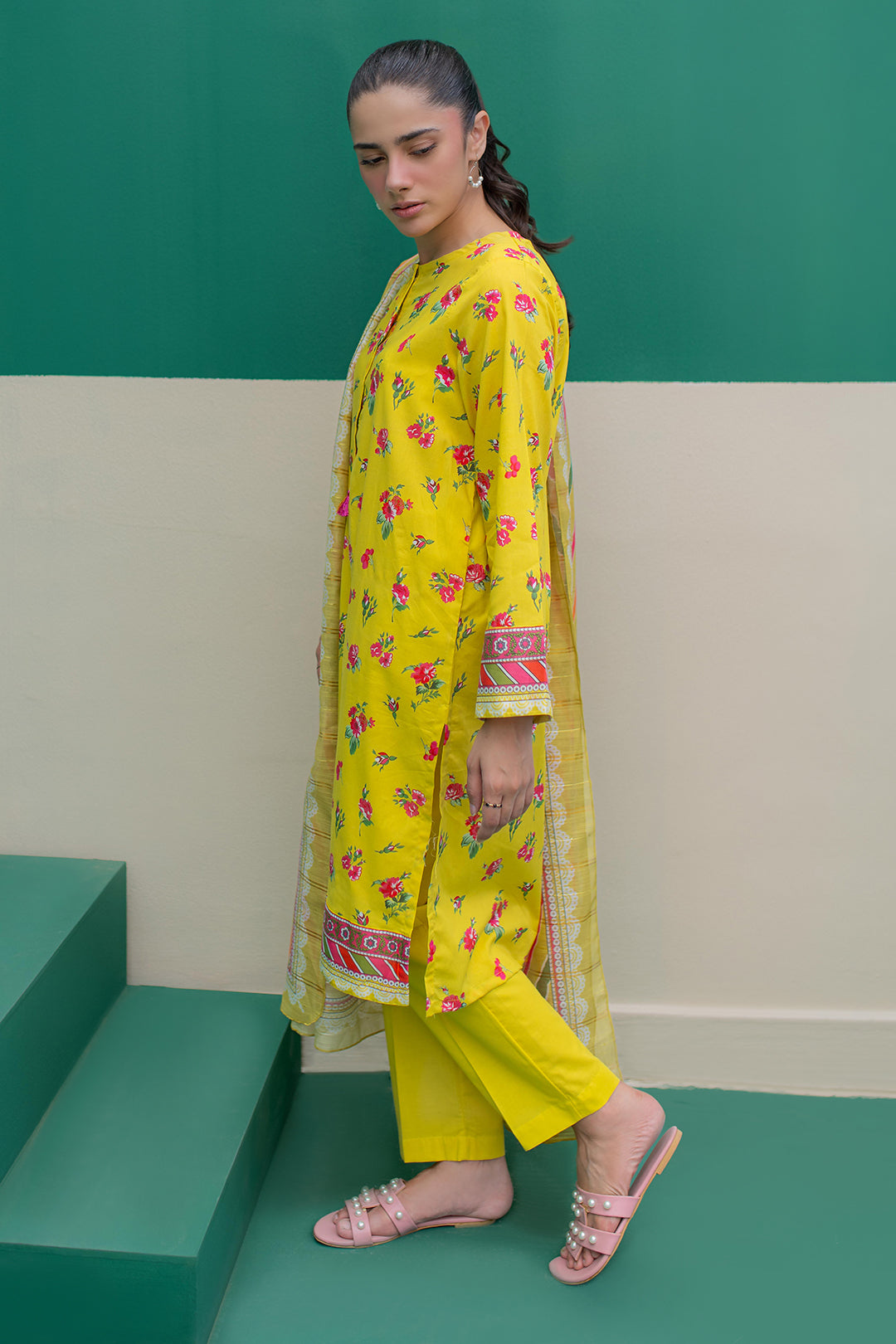 Zellbury | Summer Pret | Kurta Dupatta Trouser - 2111 - by - Libasekhas UK - Registered Vendor of : Zellbury Women - 100% Original Designer Dresss