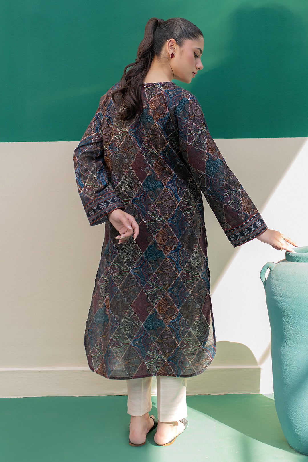 Zellbury | Winter Pret | Kurta - 3042 - by - Libasekhas UK - Registered Vendor of : Zellbury Women - 100% Original Designer Dresss
