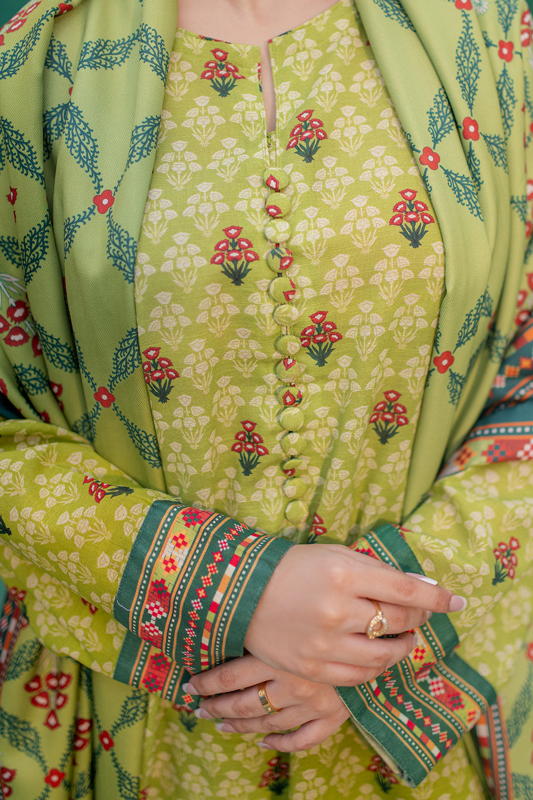 Zellbury | Winter Pret | Kurta Shawl Trouser - 2943 - by - Libasekhas UK - Registered Vendor of : Zellbury Women - 100% Original Designer Dresss