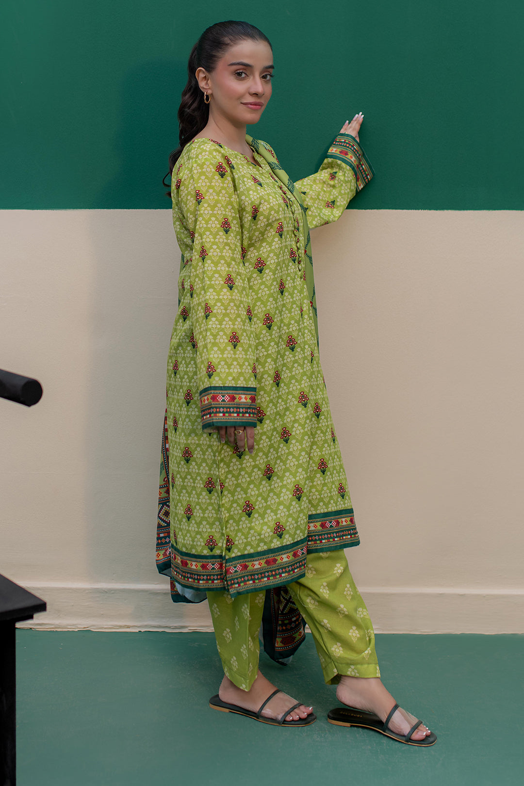 Zellbury | Winter Pret | Kurta Shawl Trouser - 2943 - by - Libasekhas UK - Registered Vendor of : Zellbury Women - 100% Original Designer Dresss