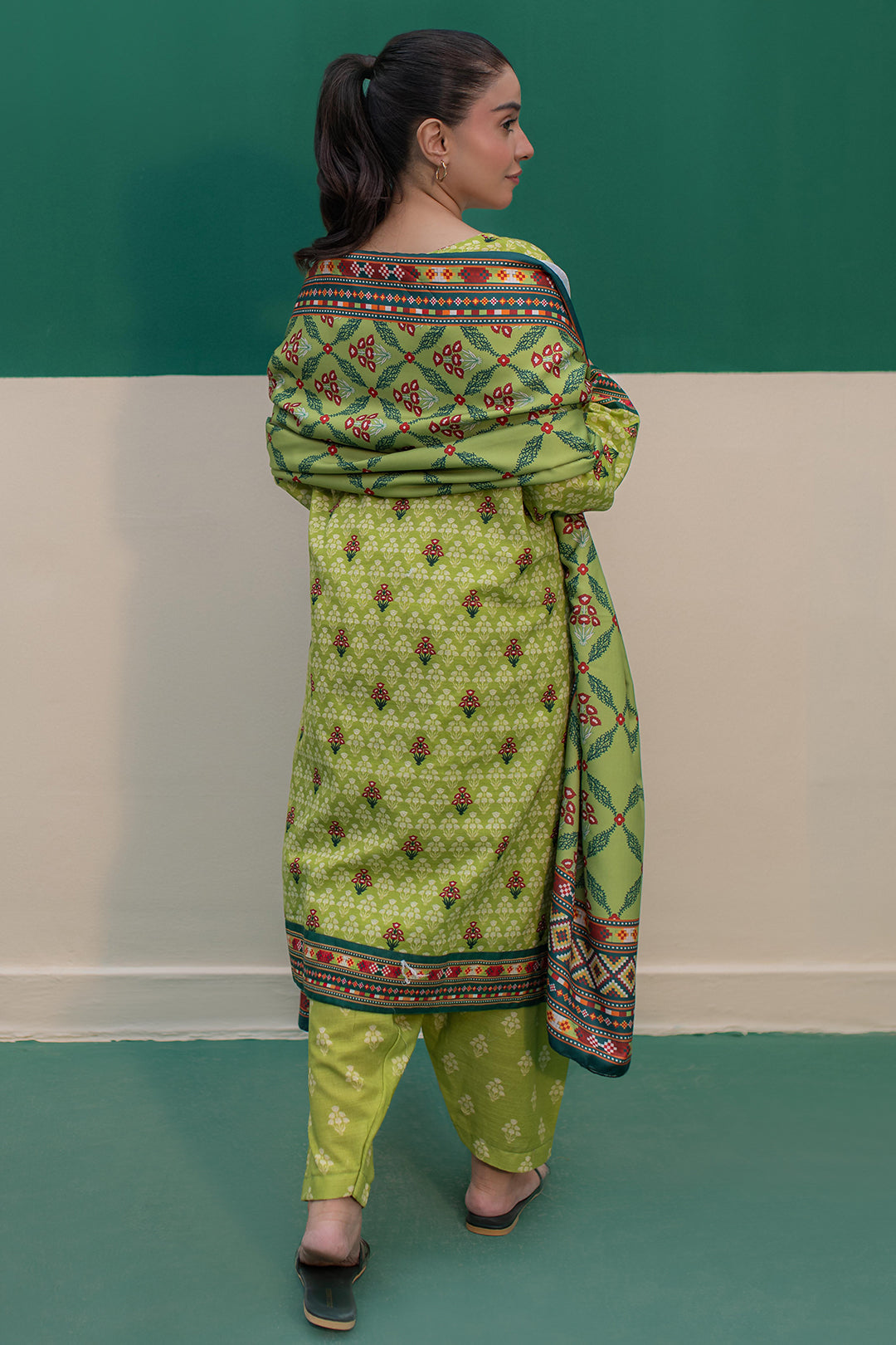 Zellbury | Winter Pret | Kurta Shawl Trouser - 2943 - by - Libasekhas UK - Registered Vendor of : Zellbury Women - 100% Original Designer Dresss
