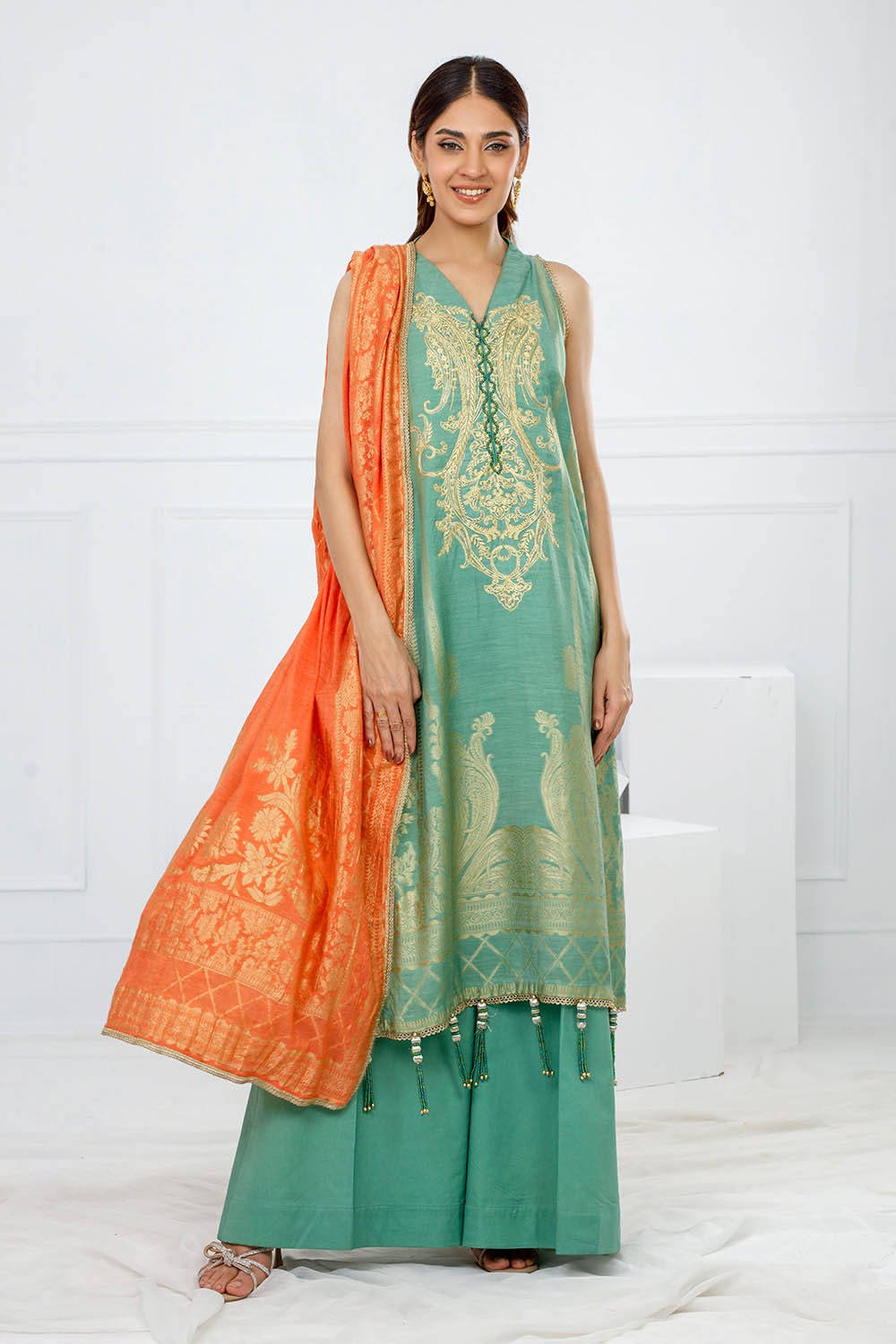 Gul Ahmed | Festive Eid 25 |  FE-52127 - by - Libasekhas UK - Registered Vendor of : Gul Ahmed - 100% Original Designer Dresss