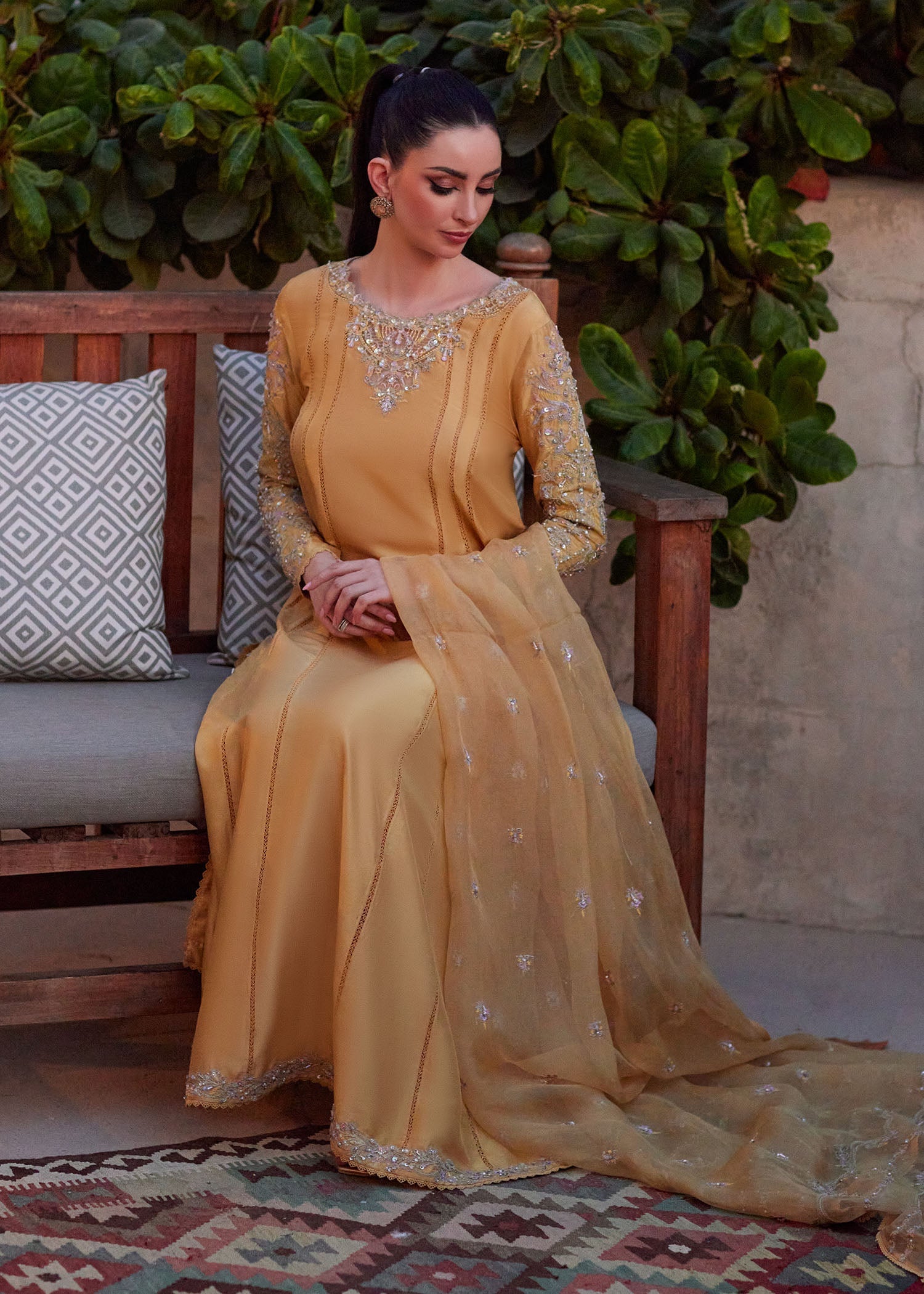 Kanwal Malik | Ghina Luxury Pret | Reha - by Libasekhas UK - Registered Vendor of : Kanwal Malik - 100% Original Designer Dress