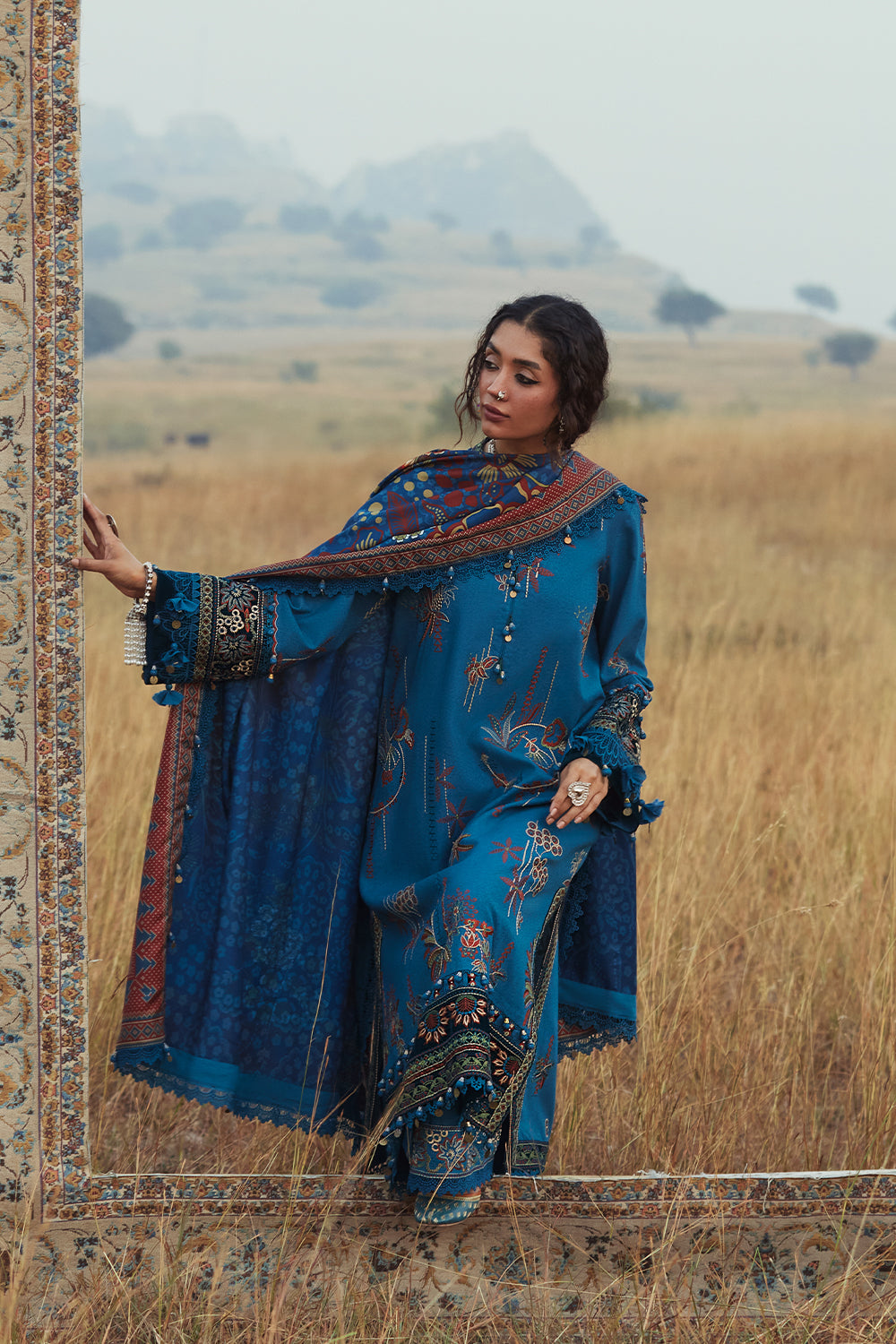 Saira Rizwan | Winter Khaddar 25 | SAHAR-SRW25-10 - by Libasekhas UK - Registered Vendor of : Saira Rizwan - 100% Original Designer Dress