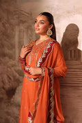 Azure | Ensembles | Amber Rust - by Libasekhas UK - Registered Vendor of : Azure - 100% Original Designer Dress