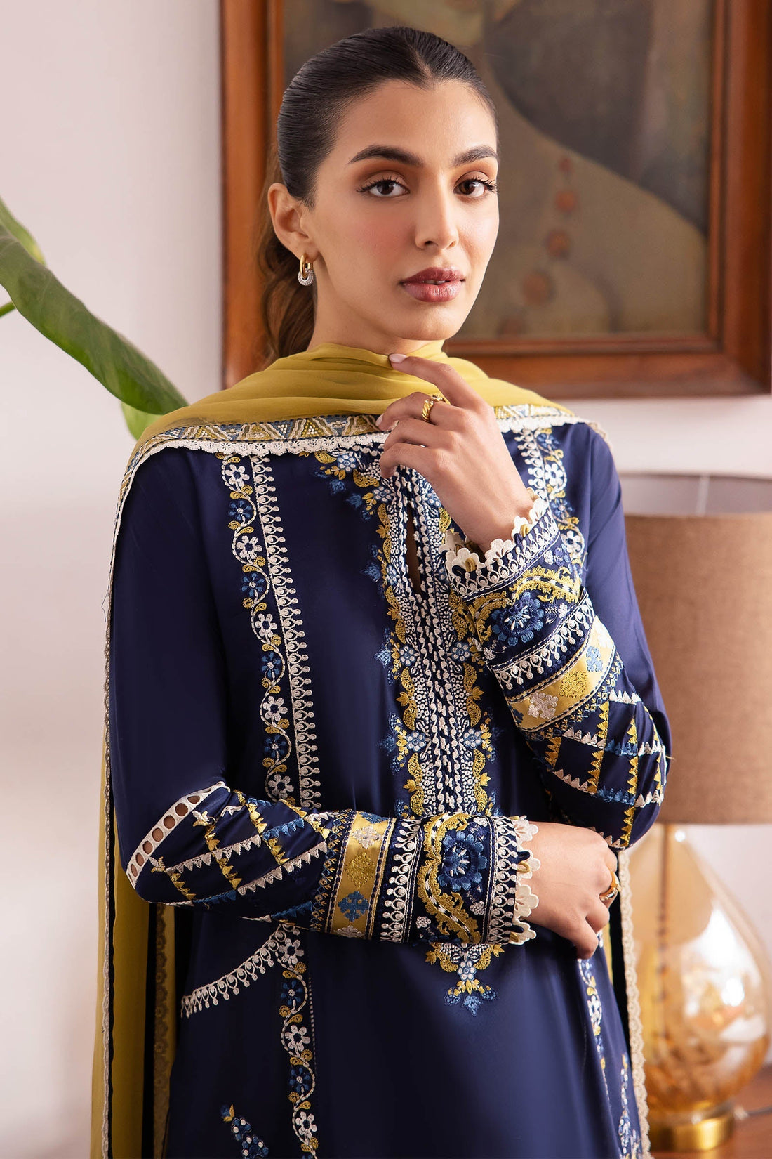 Zaha | Lawn 24 | VEJAH (ZL24-11 A) - by - Libasekhas UK - Registered Vendor of : Zaha - 100% Original Designer Dresss