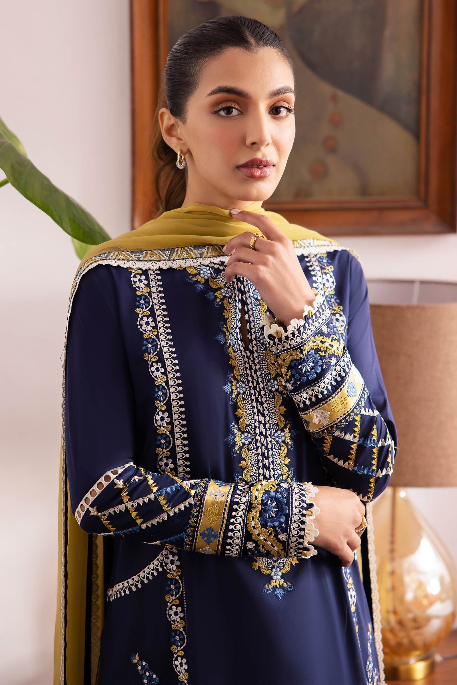 Zaha | Lawn 24 | VEJAH (ZL24-11 A) - by - Libasekhas UK - Registered Vendor of : Zaha - 100% Original Designer Dresss