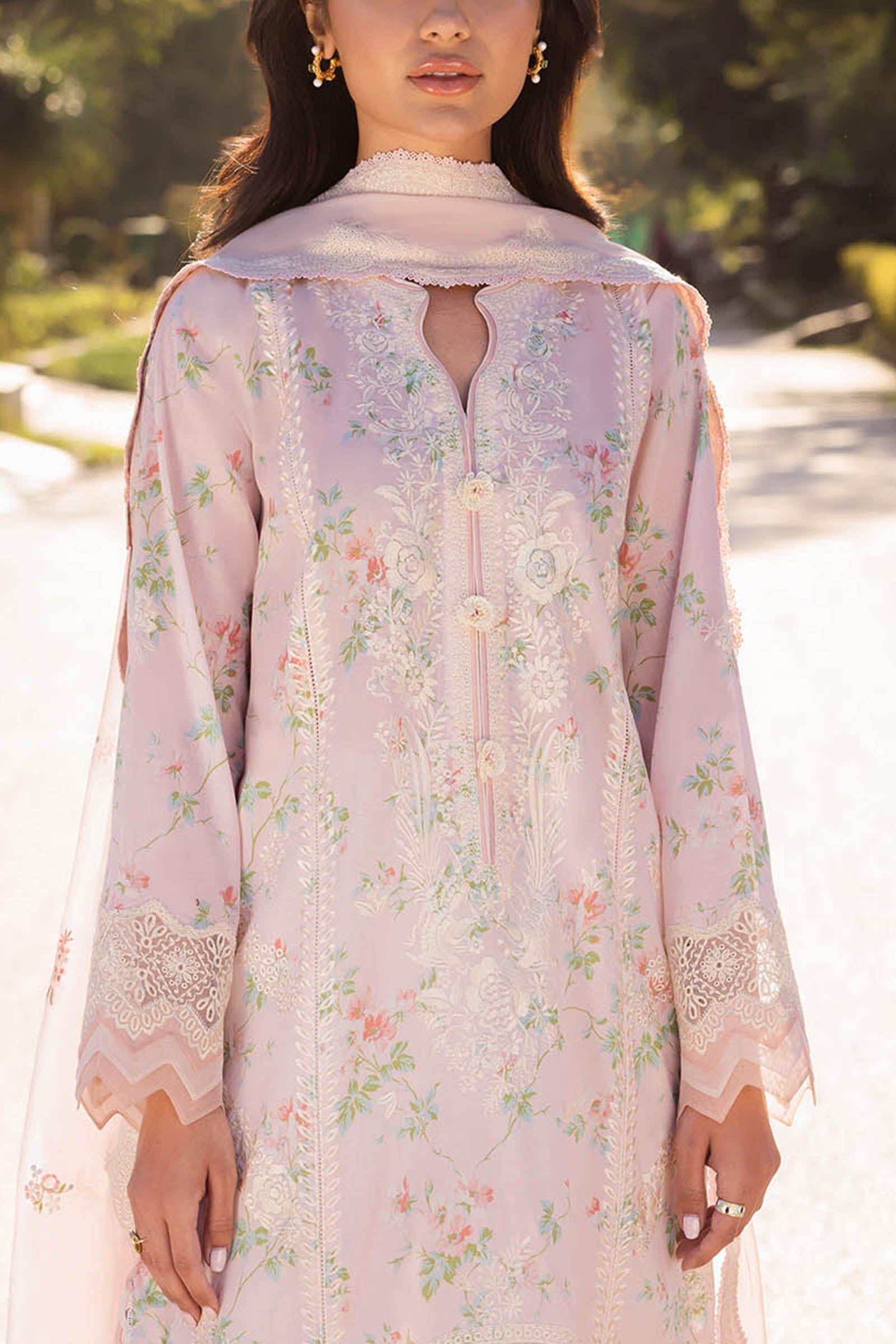 Zaha | Lawn 24 | ASEMA (ZL24-04 A) - by - Libasekhas UK - Registered Vendor of : Zaha - 100% Original Designer Dresss