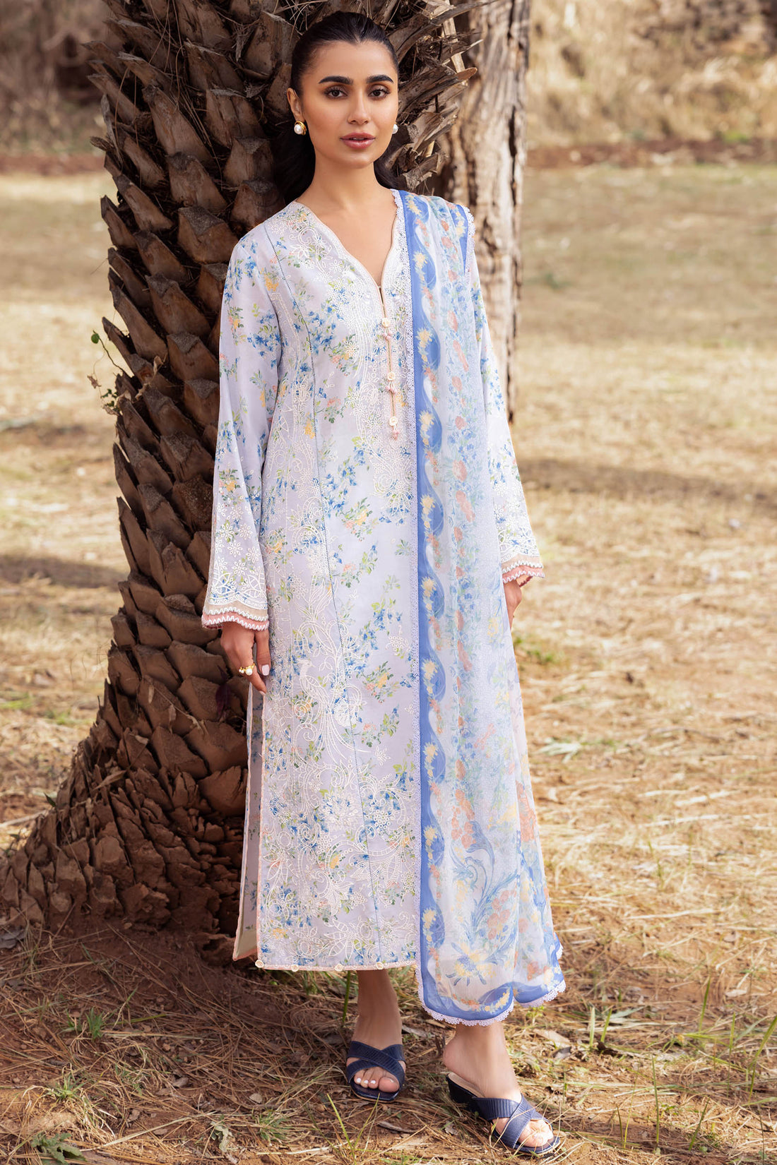 Zaha | Lawn 24 | AYSEL (ZL24-03 B) - by - Libasekhas UK - Registered Vendor of : Zaha - 100% Original Designer Dresss