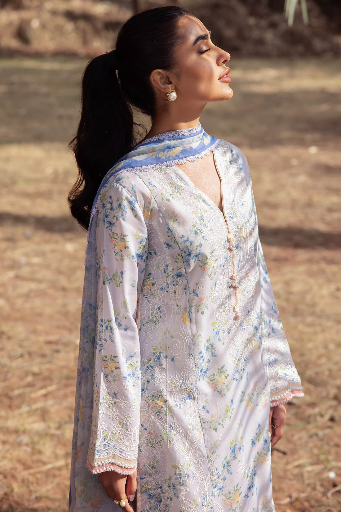 Zaha | Lawn 24 | AYSEL (ZL24-03 B) - by - Libasekhas UK - Registered Vendor of : Zaha - 100% Original Designer Dresss