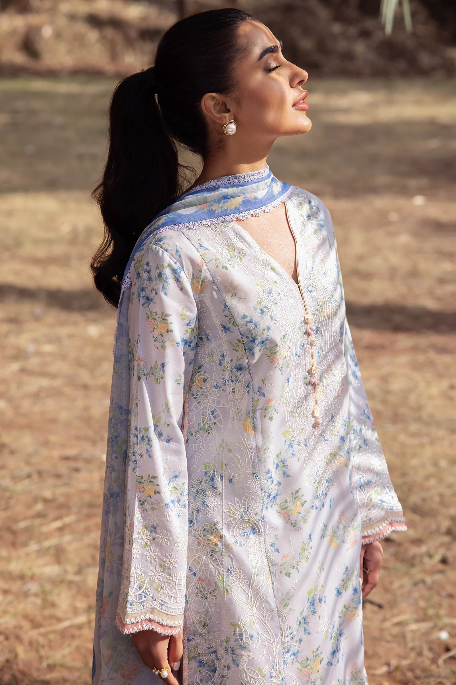 Zaha | Lawn 24 | AYSEL (ZL24-03 B) - by - Libasekhas UK - Registered Vendor of : Zaha - 100% Original Designer Dresss