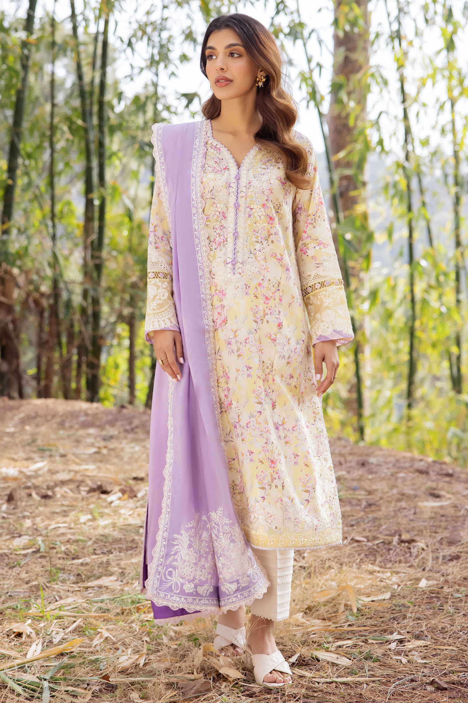 Zaha | Lawn 24 | SEZEM (ZL24-13 A) - by - Libasekhas UK - Registered Vendor of : Zaha - 100% Original Designer Dresss