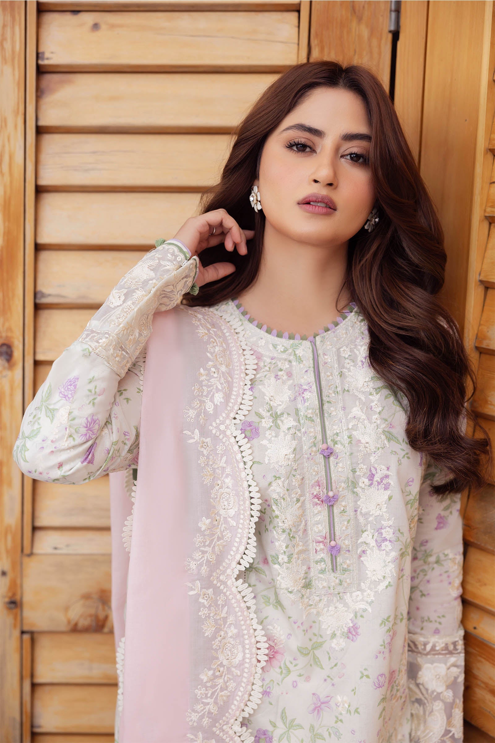 Zaha | Lawn 24 | LEYLA (ZL24-12 B) - by - Libasekhas UK - Registered Vendor of : Zaha - 100% Original Designer Dresss