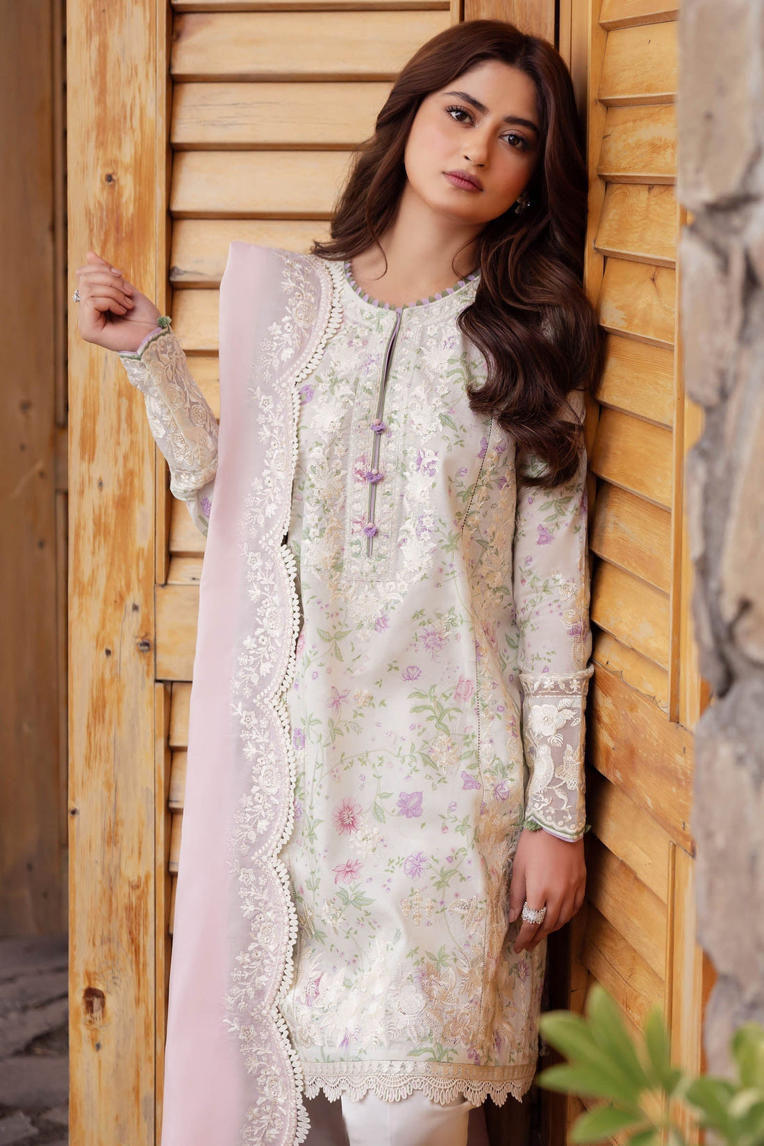 Zaha | Lawn 24 | LEYLA (ZL24-12 B) - by - Libasekhas UK - Registered Vendor of : Zaha - 100% Original Designer Dresss