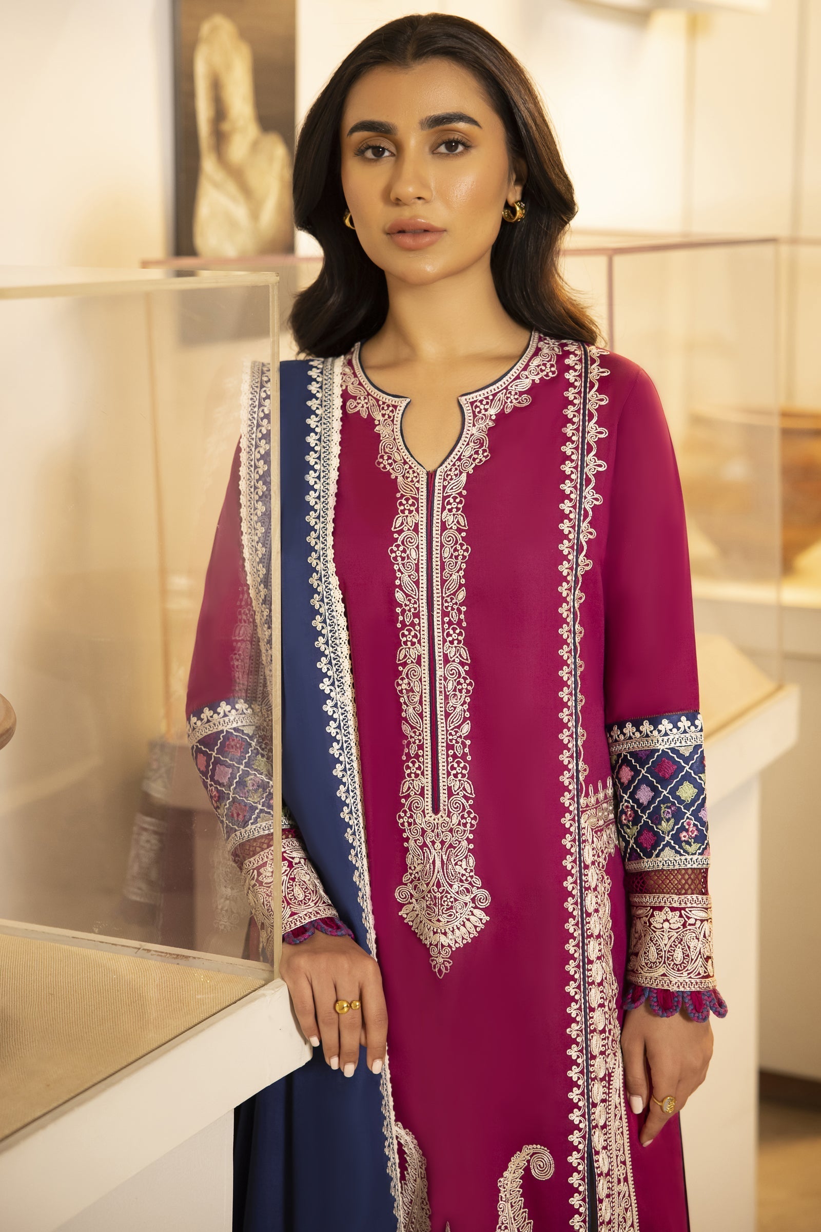 Zaha | Lawn 24 | FERYA (ZL24-06 B) - by - Libasekhas UK - Registered Vendor of : Zaha - 100% Original Designer Dresss