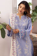 Zaha | Lawn 24 | NARINA (ZL24-15 B) - by - Libasekhas UK - Registered Vendor of : Zaha - 100% Original Designer Dresss