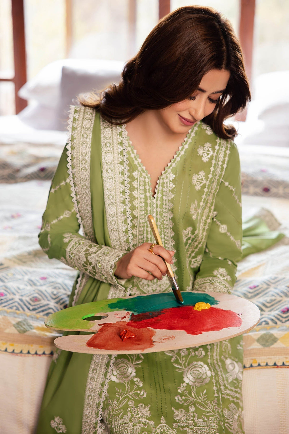 Zaha | Lawn 24 | ZEL (ZL24-08 A) - by - Libasekhas UK - Registered Vendor of : Zaha - 100% Original Designer Dresss