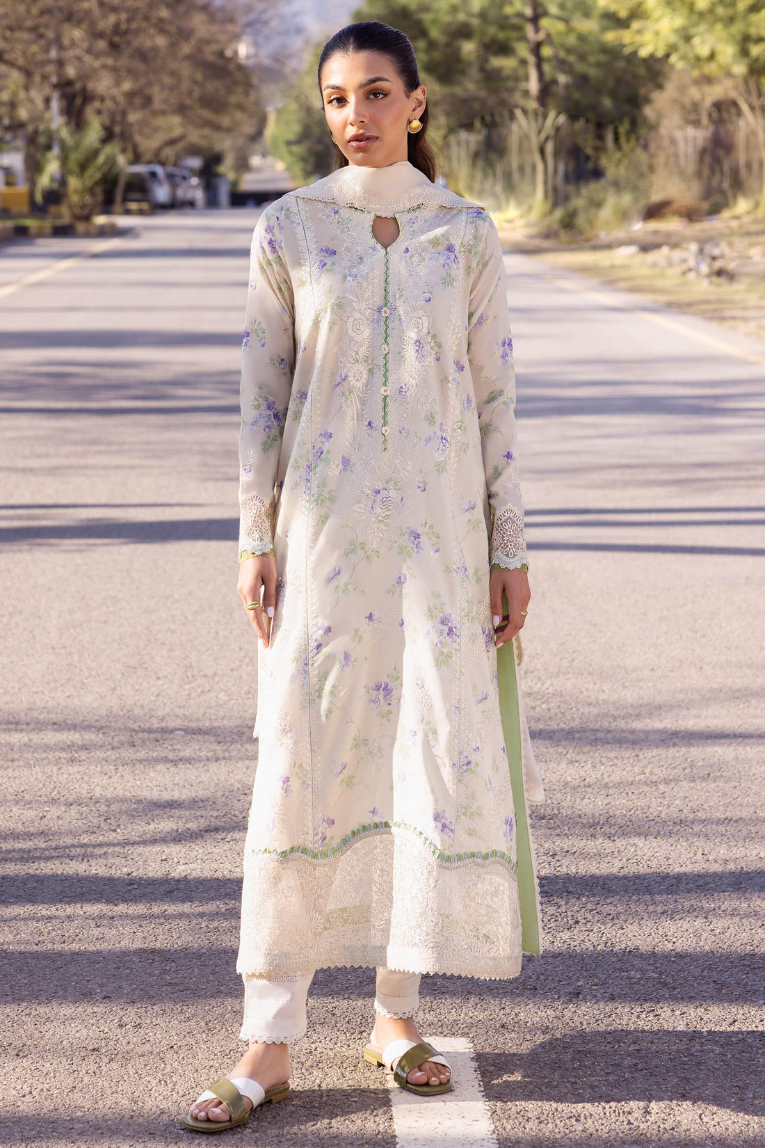 Zaha | Lawn 24 | ASEMA (ZL24-04 B) - by - Libasekhas UK - Registered Vendor of : Zaha - 100% Original Designer Dresss
