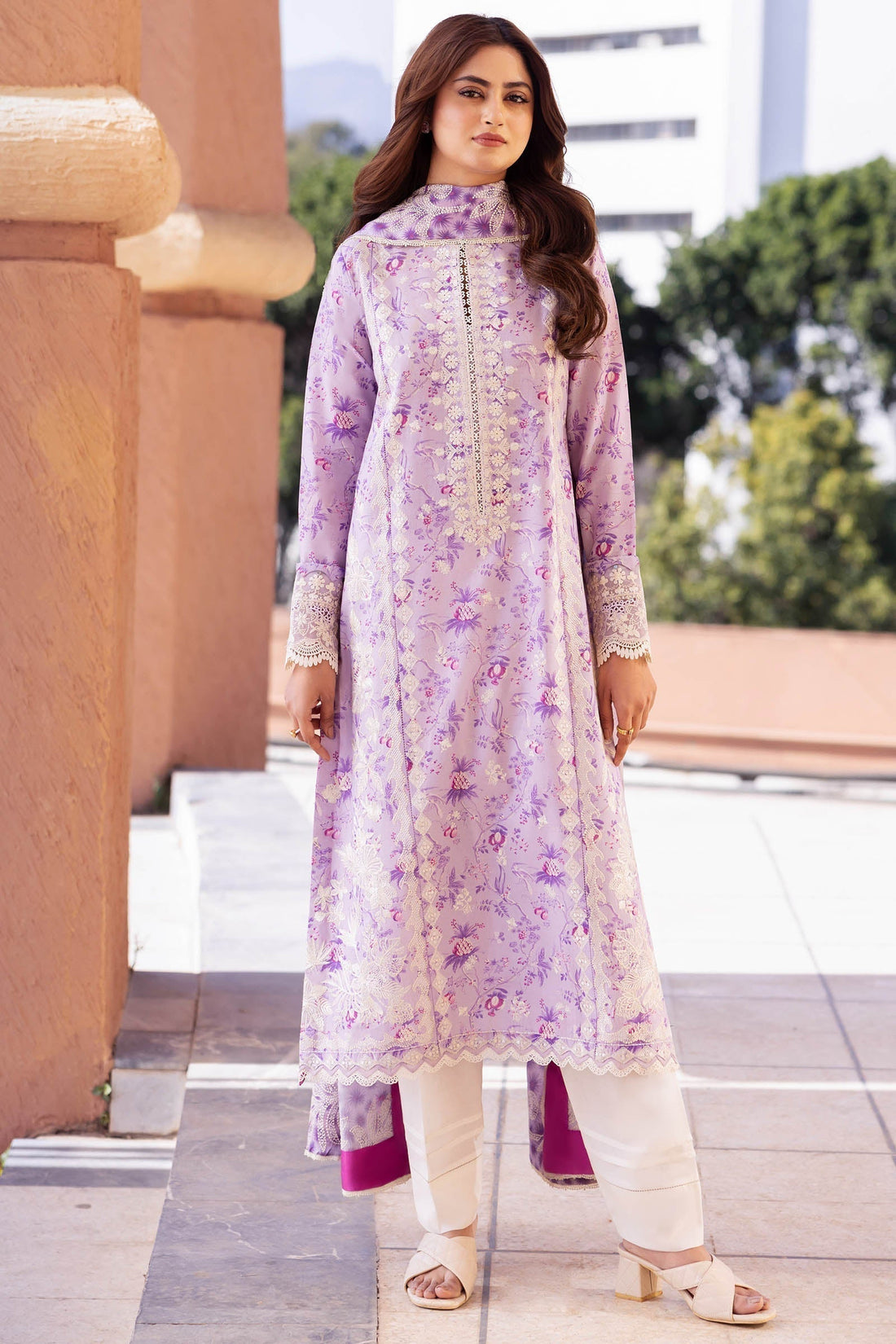 Zaha | Lawn 24 | SENA (ZL24-10 A) - by - Libasekhas UK - Registered Vendor of : Zaha - 100% Original Designer Dresss