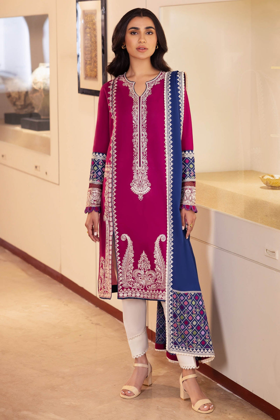 Zaha | Lawn 24 | FERYA (ZL24-06 B) - by - Libasekhas UK - Registered Vendor of : Zaha - 100% Original Designer Dresss