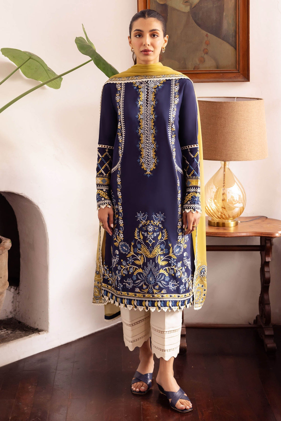 Zaha | Lawn 24 | VEJAH (ZL24-11 A) - by - Libasekhas UK - Registered Vendor of : Zaha - 100% Original Designer Dresss