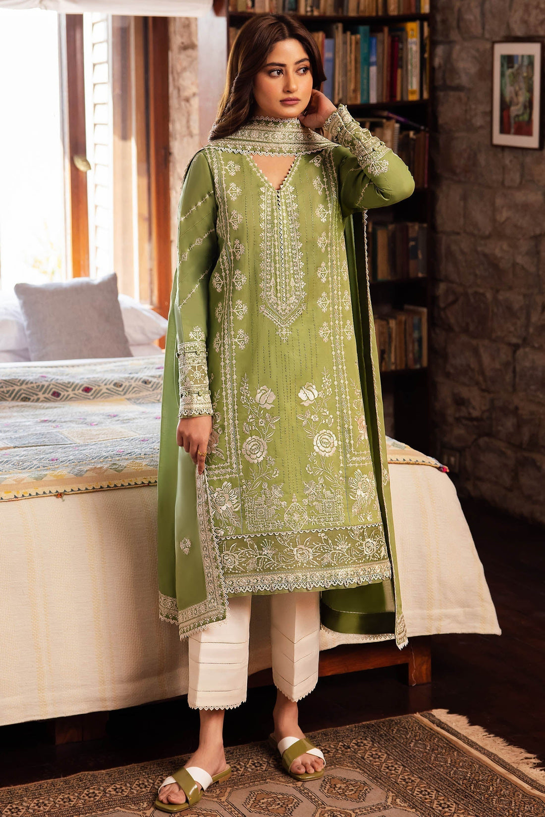 Zaha | Lawn 24 | ZEL (ZL24-08 A) - by - Libasekhas UK - Registered Vendor of : Zaha - 100% Original Designer Dresss