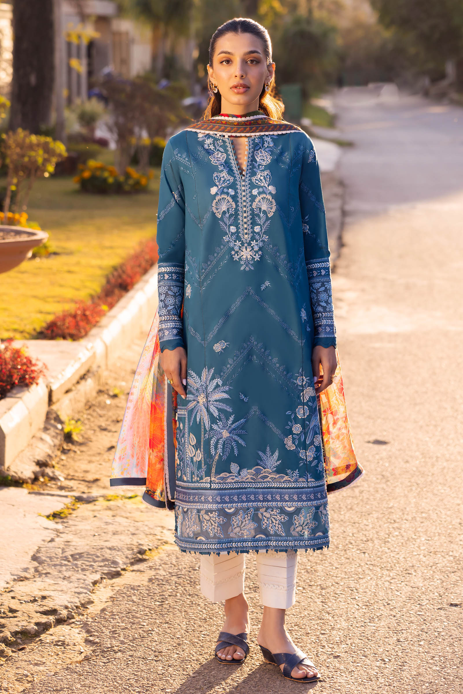 Zaha | Lawn 24 | EIRA (ZL24-05 B) - by - Libasekhas UK - Registered Vendor of : Zaha - 100% Original Designer Dresss