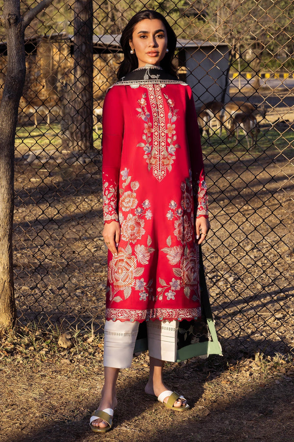 Zaha | Lawn 24 | GIZEM (ZL24-14 A) - by - Libasekhas UK - Registered Vendor of : Zaha - 100% Original Designer Dresss