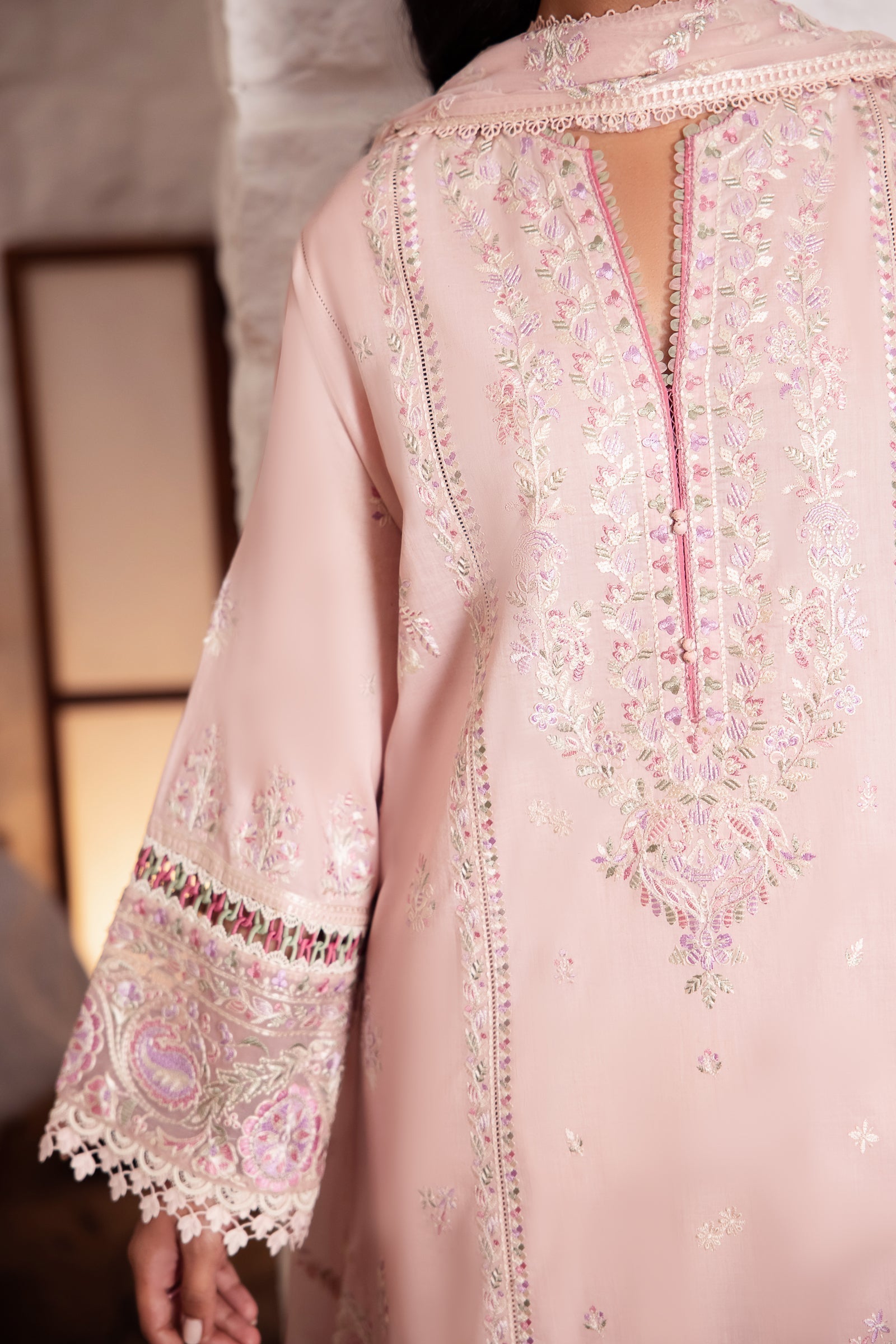 Zaha | Lawn 24 | ZENEL (ZL24-07 A) - by - Libasekhas UK - Registered Vendor of : Zaha - 100% Original Designer Dresss
