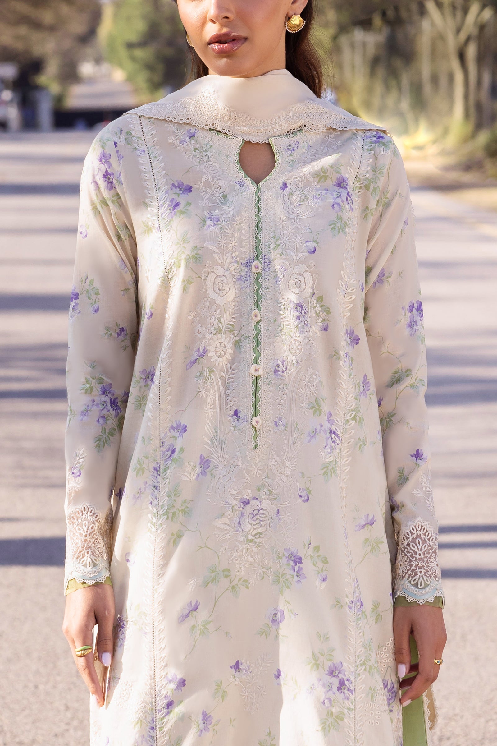 Zaha | Lawn 24 | ASEMA (ZL24-04 B) - by - Libasekhas UK - Registered Vendor of : Zaha - 100% Original Designer Dresss